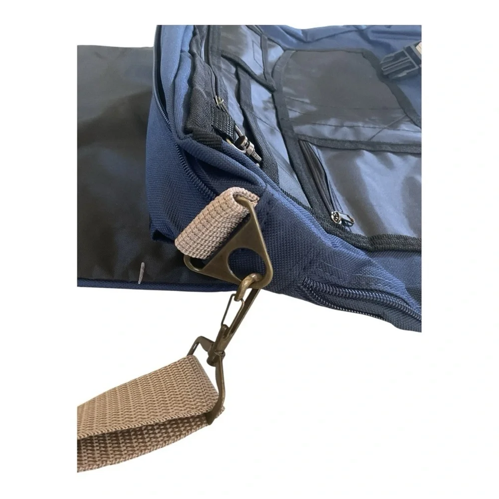 🎙️ NAFB National Association of Farm Broadcasting Messenger Bag – Navy Blue